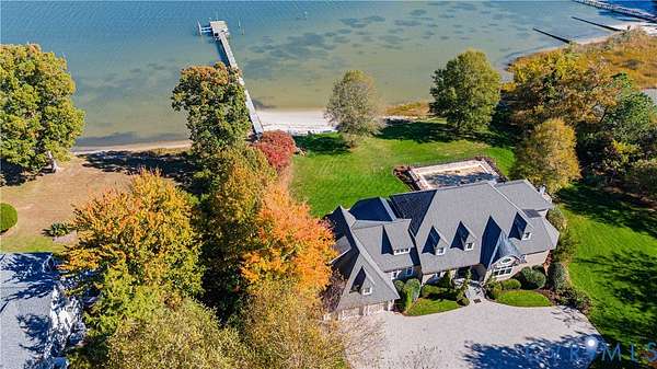 5 Acres of Residential Land with Home for Sale in Urbanna, Virginia