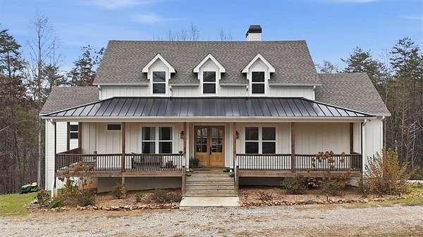 20 Acres of Agricultural Land with Home for Sale in Fairmount, Georgia