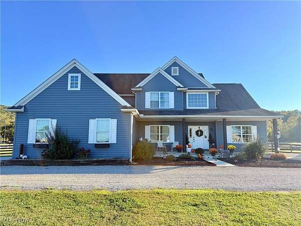 3 Acres of Residential Land with Home for Sale in West Lafayette, Ohio