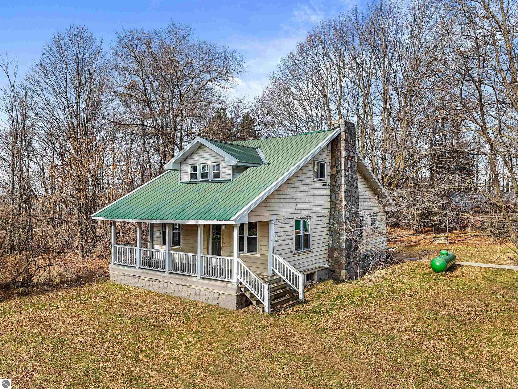 10 Acres of Residential Land with Home for Sale in Kingsley, Michigan