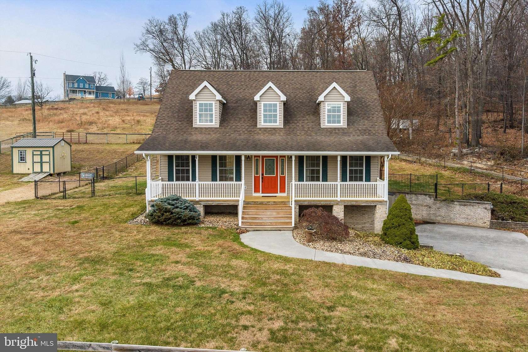 10.2 Acres of Land with Home for Sale in Timberville, Virginia