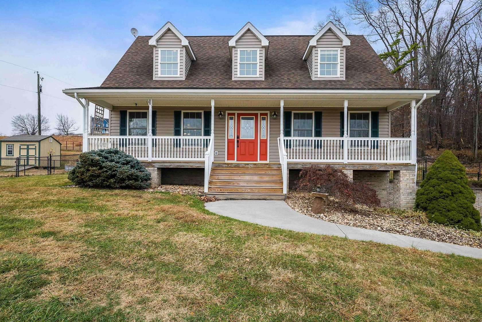 10.2 Acres of Land with Home for Sale in Timberville, Virginia