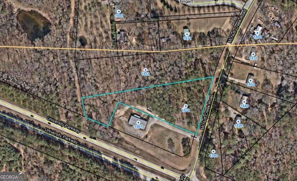 7.24 Acres of Improved Commercial Land for Sale in Bogart, Georgia