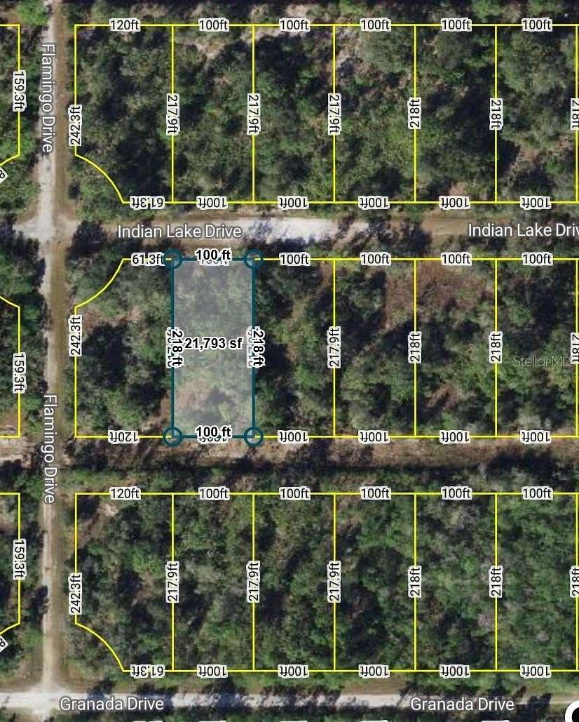 0.5 Acres of Land for Sale in Indian Lake Estates, Florida