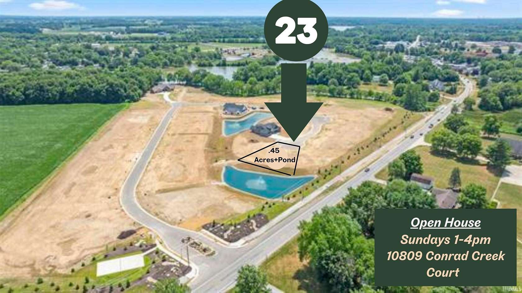 0.45 Acres of Residential Land for Sale in Leo, Indiana