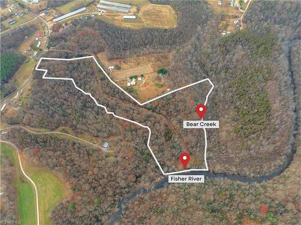 19.2 Acres of Recreational & Residential Land for Sale in Dobson, North Carolina