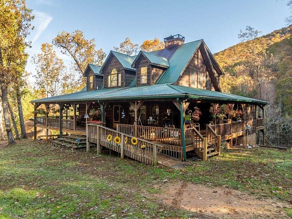 24.6 Acres of Land with Home for Sale in Suches, Georgia