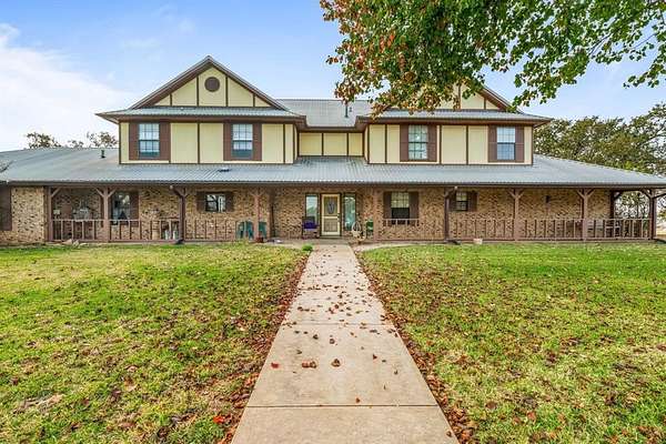 84 Acres of Agricultural Land with Home for Sale in De Leon, Texas