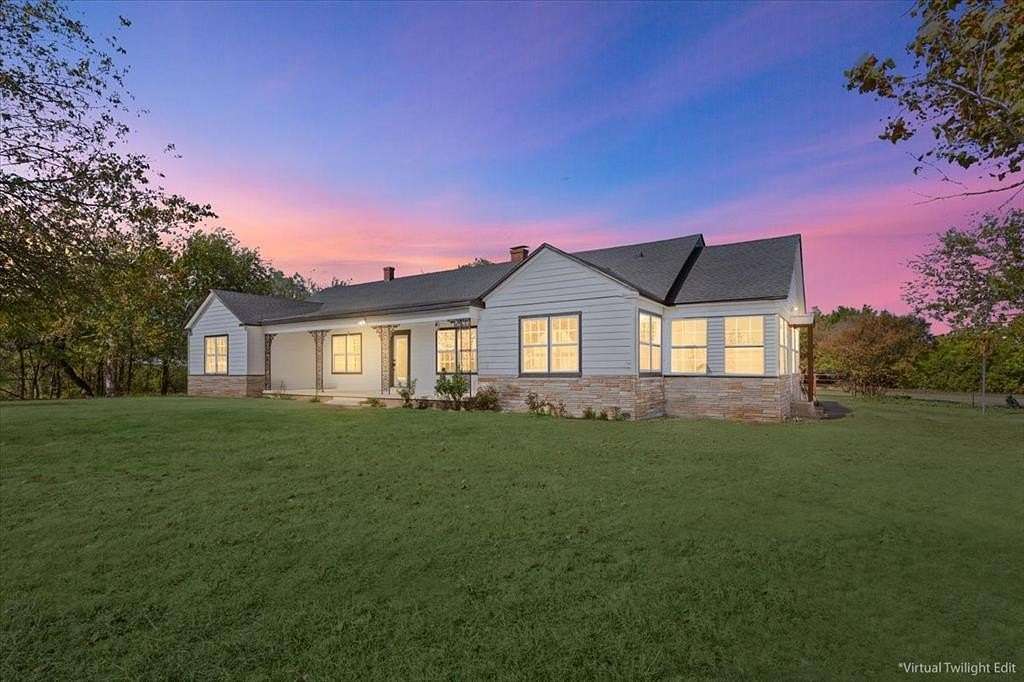 20.7 Acres of Agricultural Land with Home for Sale in China Spring, Texas