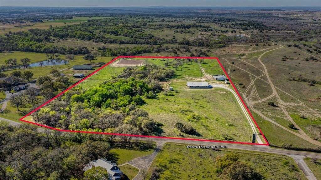 17.8 Acres of Land with Home for Sale in Weatherford, Texas