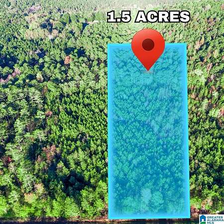 1.5 Acres of Residential Land for Sale in Wedowee, Alabama