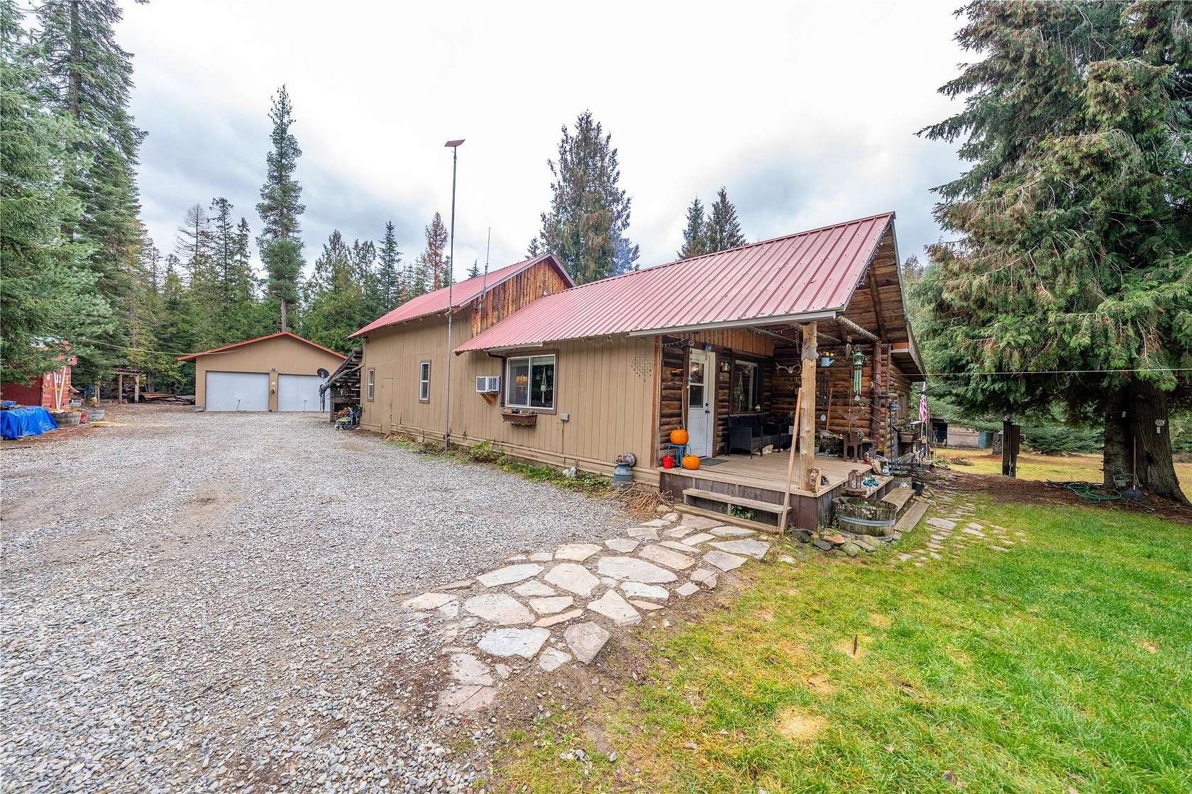 3.48 Acres of Land with Home for Sale in Yaak, Montana