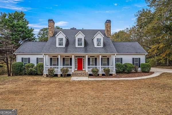 8.16 Acres of Residential Land with Home for Sale in Moreland, Georgia