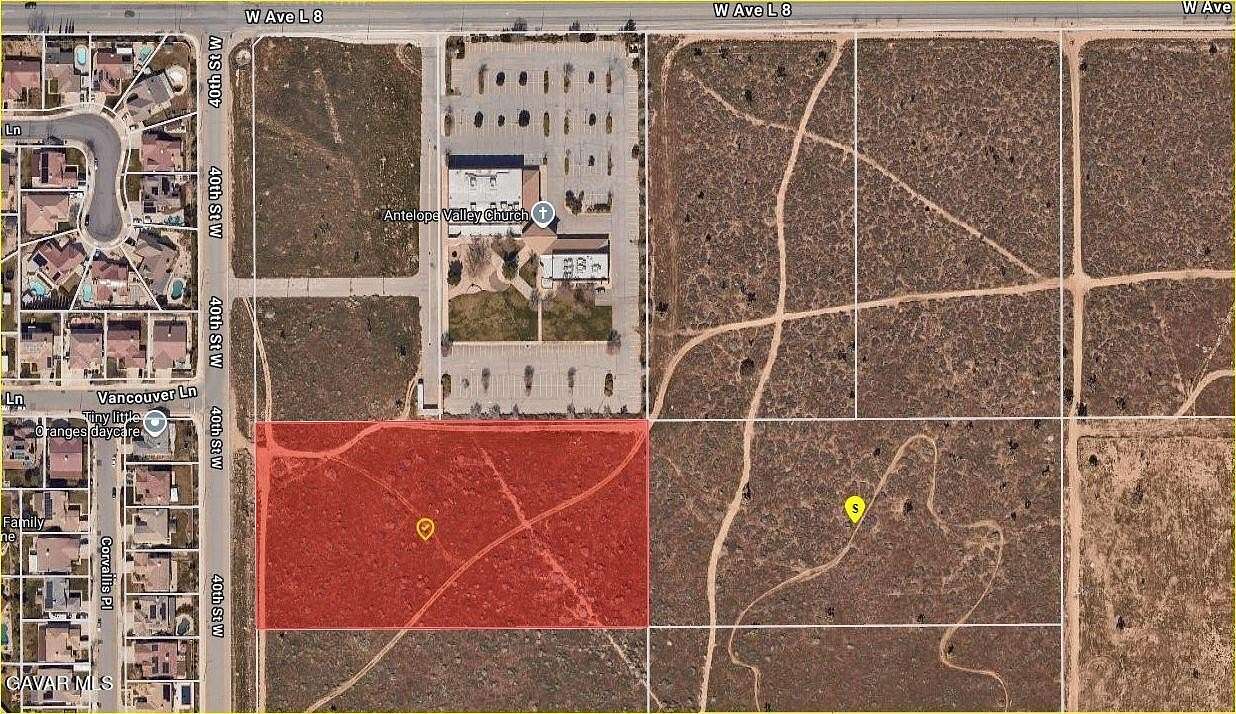 10 Acres of Land for Sale in Lancaster, California