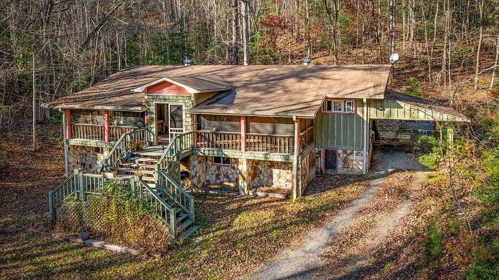7.47 Acres of Land with Home for Sale in Blue Ridge, Georgia