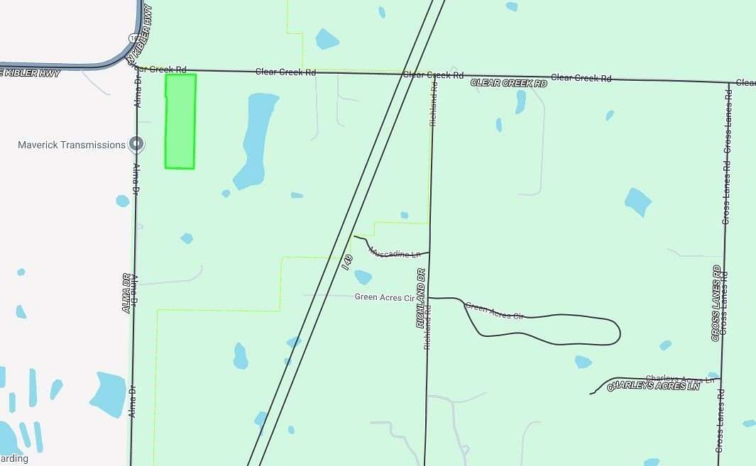 5 Acres of Commercial Land for Sale in Alma, Arkansas