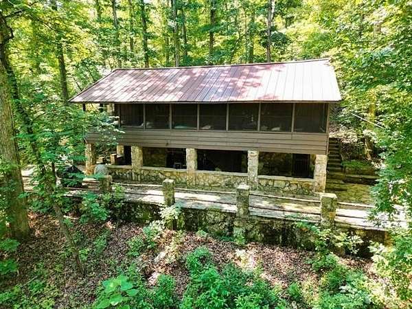 4.34 Acres of Land with Home for Sale in Hardy, Arkansas