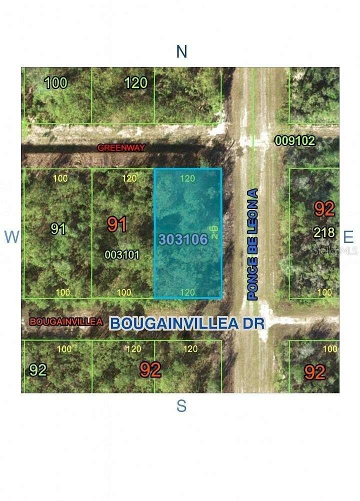 0.6 Acres of Residential Land for Sale in Indian Lake Estates, Florida