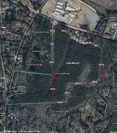 35 Acres of Land for Sale in Edgefield, South Carolina