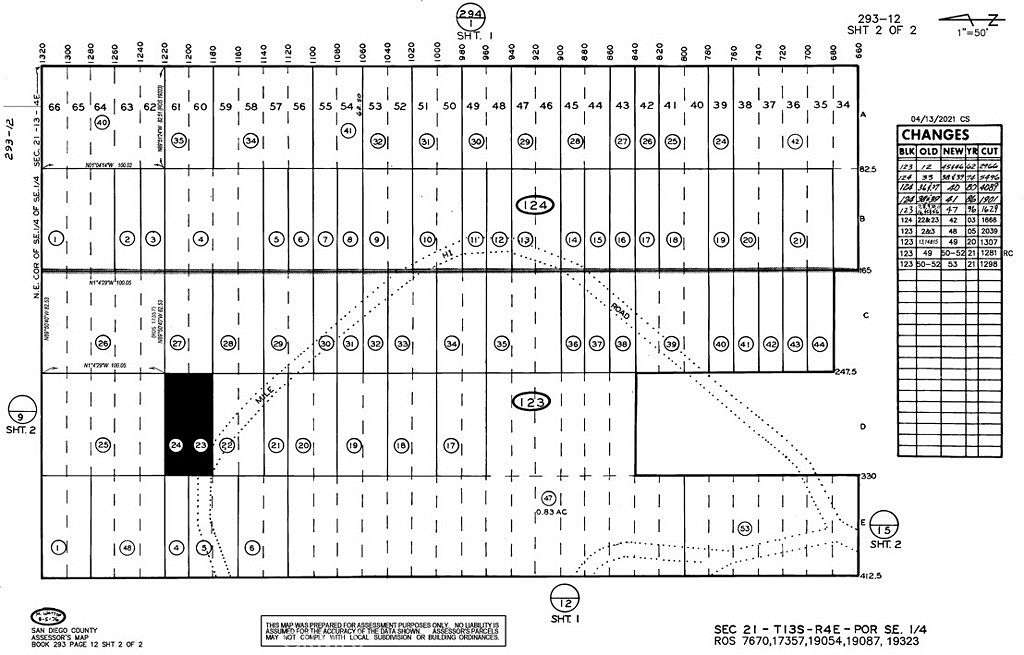 0.08 Acres of Residential Land for Sale in Julian, California