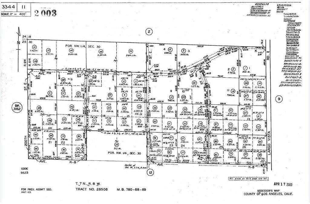 2.52 Acres of Land for Sale in Lancaster, California