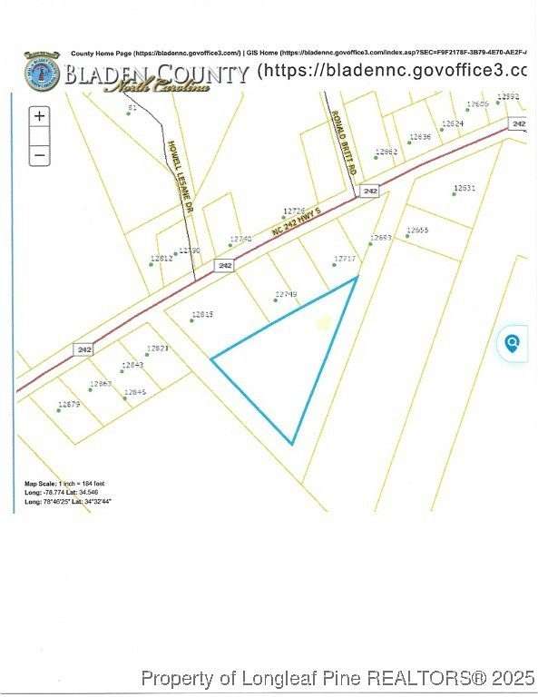 1.87 Acres of Residential Land for Sale in Bladenboro, North Carolina