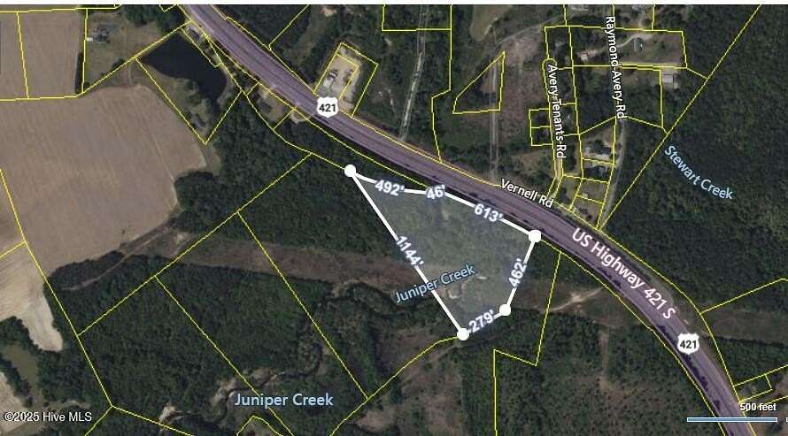 11.6 Acres of Mixed-Use Land for Sale in Erwin, North Carolina
