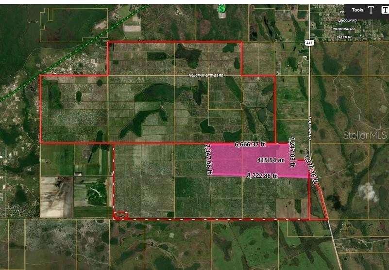 450 Acres of Land for Sale in St. Cloud, Florida