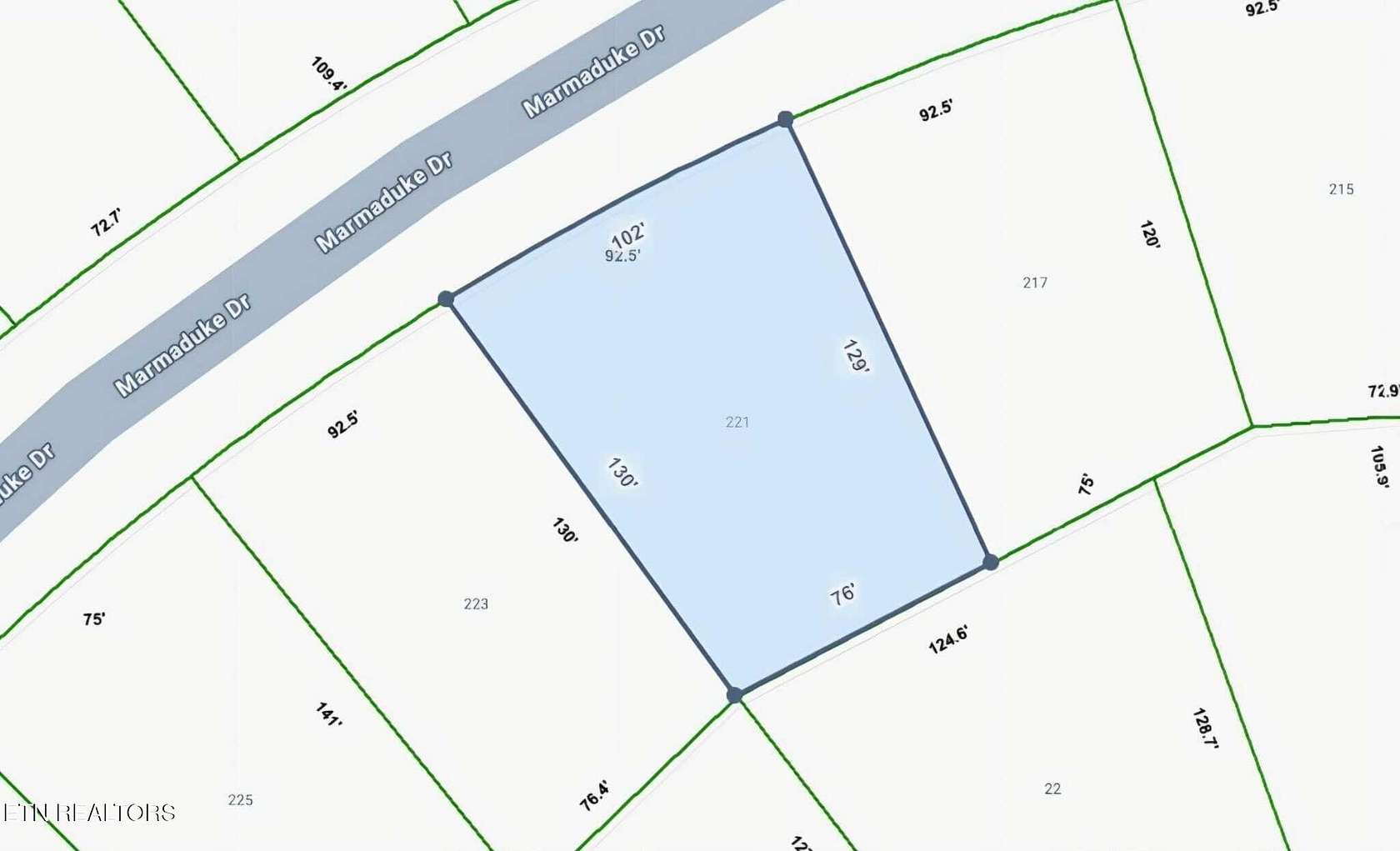0.27 Acres of Residential Land for Sale in Crossville, Tennessee