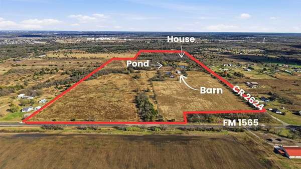 98 Acres of Improved Land for Sale in Caddo Mills, Texas