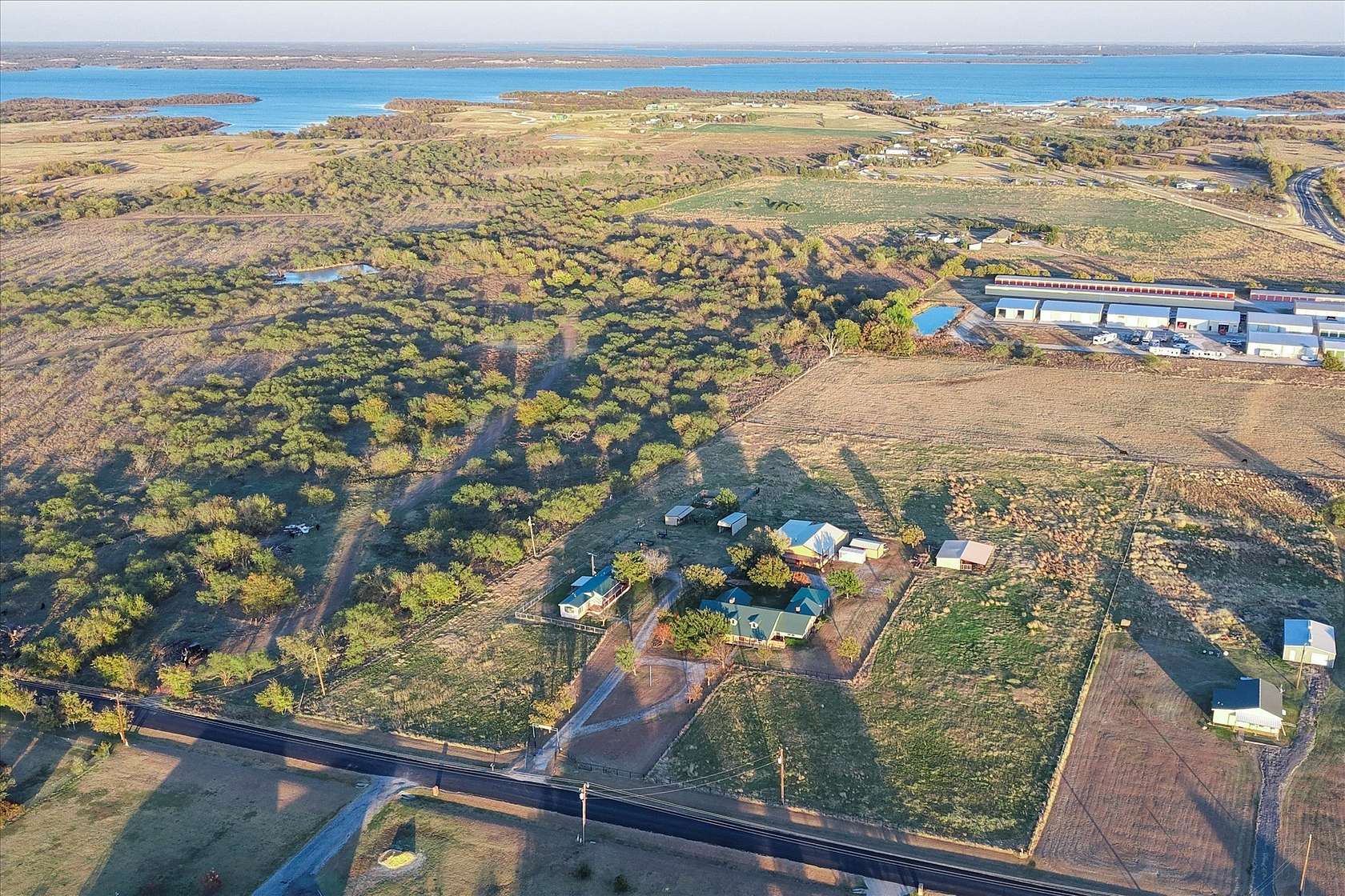 7 Acres of Land with Home for Sale in Sanger, Texas
