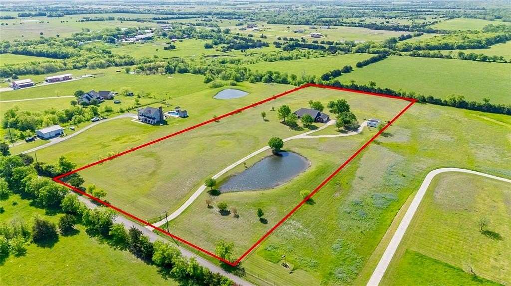 7.56 Acres of Land with Home for Sale in Caddo Mills, Texas