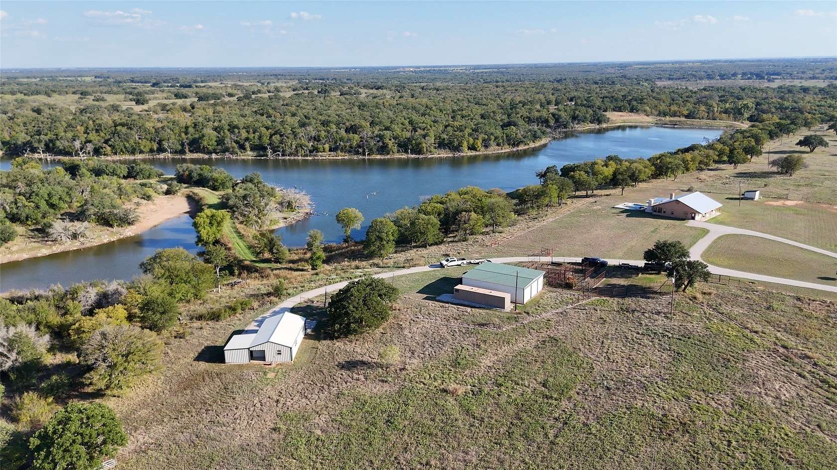 255 Acres of Land with Home for Sale in Gorman, Texas