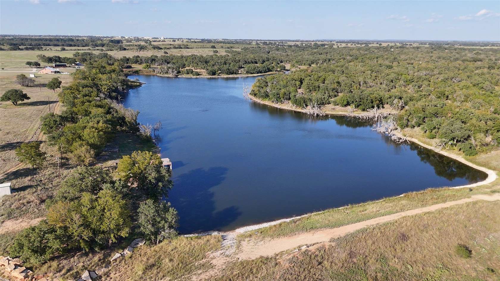255 Acres of Land with Home for Sale in Gorman, Texas