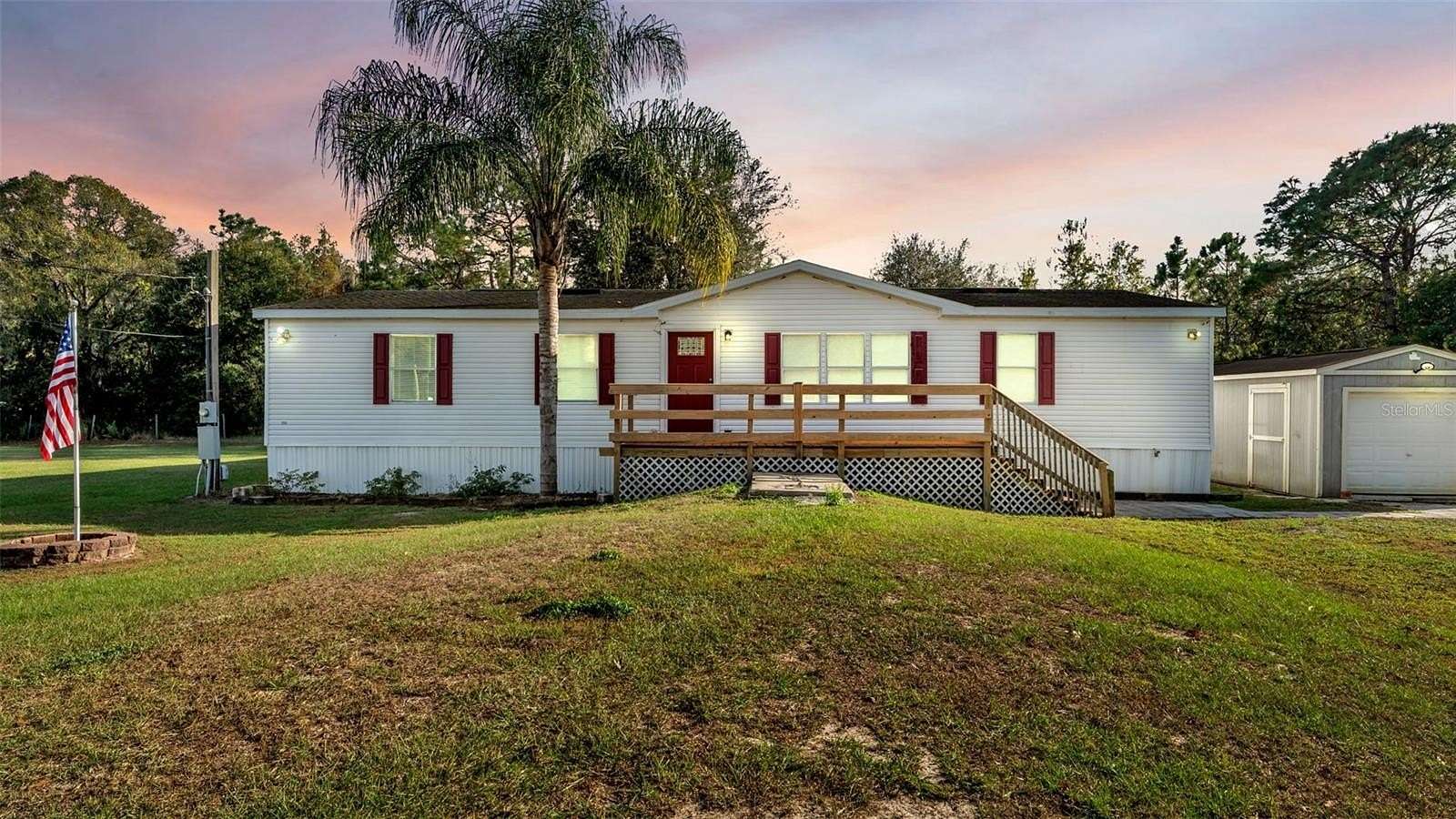 6 Acres of Residential Land with Home for Sale in Polk City, Florida