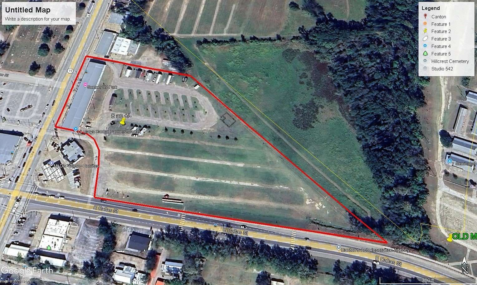 8.27 Acres of Mixed-Use Land for Sale in Canton, Texas