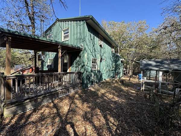 9.89 Acres of Land with Home for Sale in Mount Calm, Texas