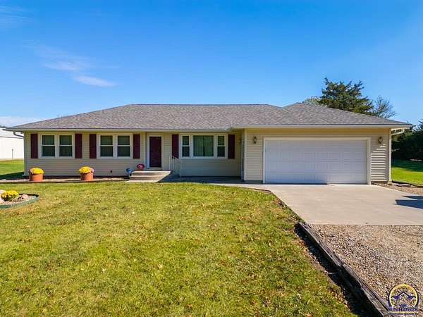 28.9 Acres of Agricultural Land with Home for Sale in Berryton, Kansas