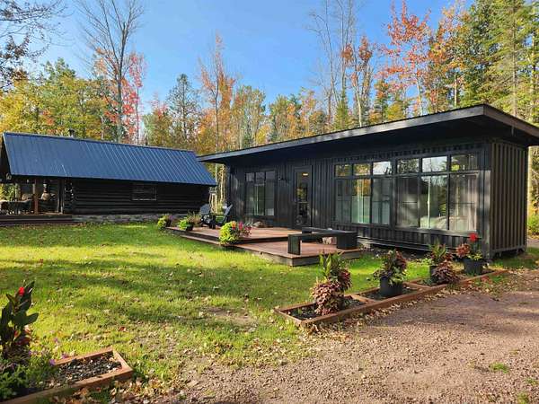 19 Acres of Recreational Land with Home for Sale in Marengo, Wisconsin