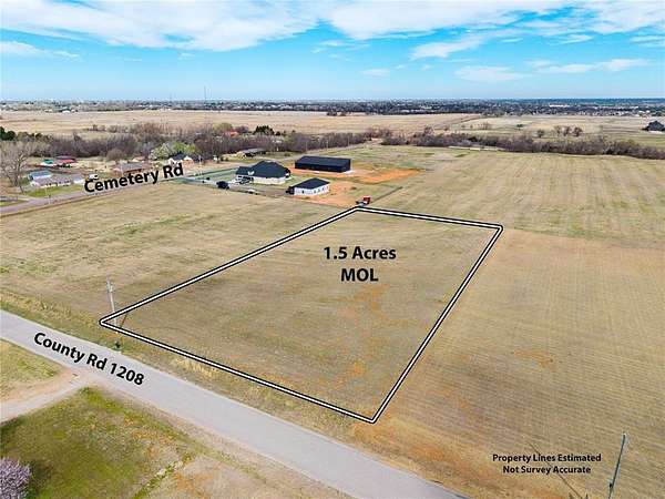 1.5 Acres of Residential Land for Sale in Tuttle, Oklahoma