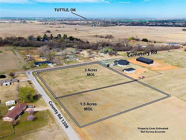 3 Acres of Residential Land for Sale in Tuttle, Oklahoma