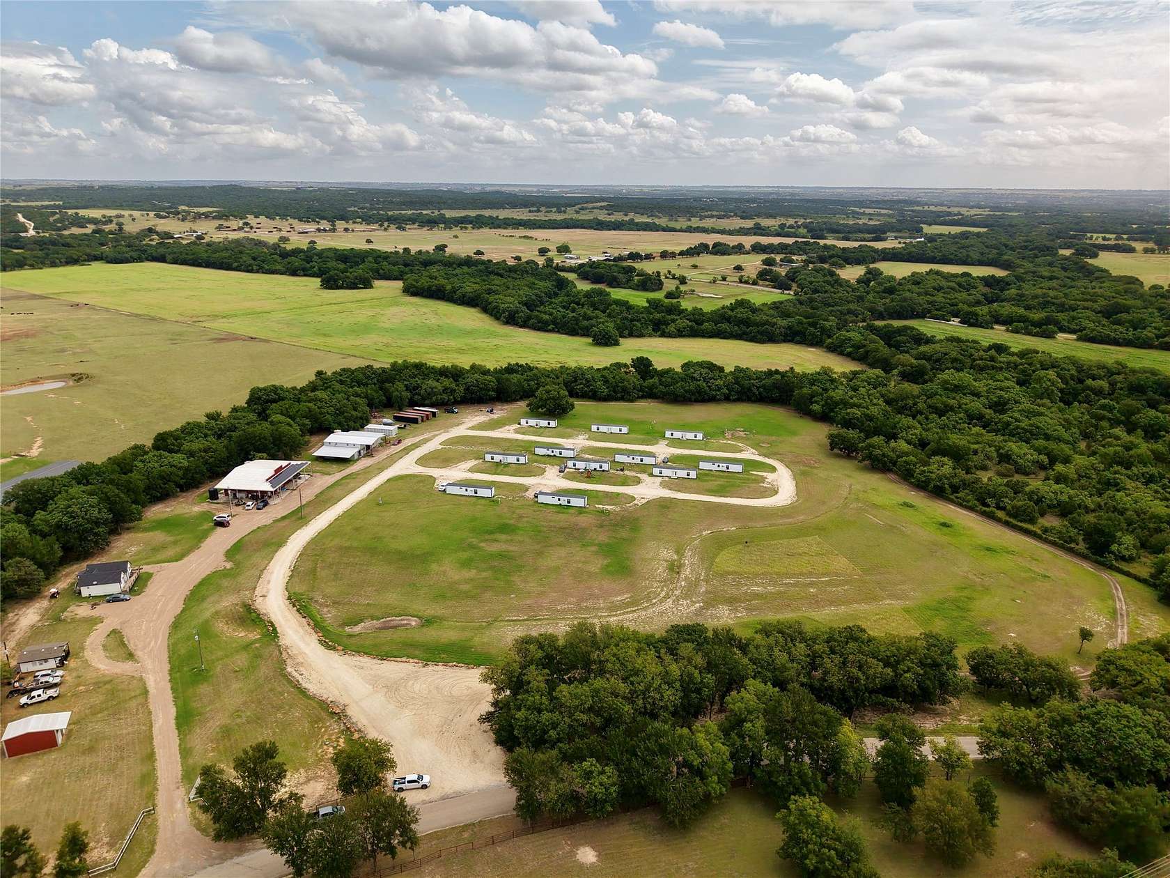 18.9 Acres of Improved Commercial Land for Sale in Bluff Dale, Texas