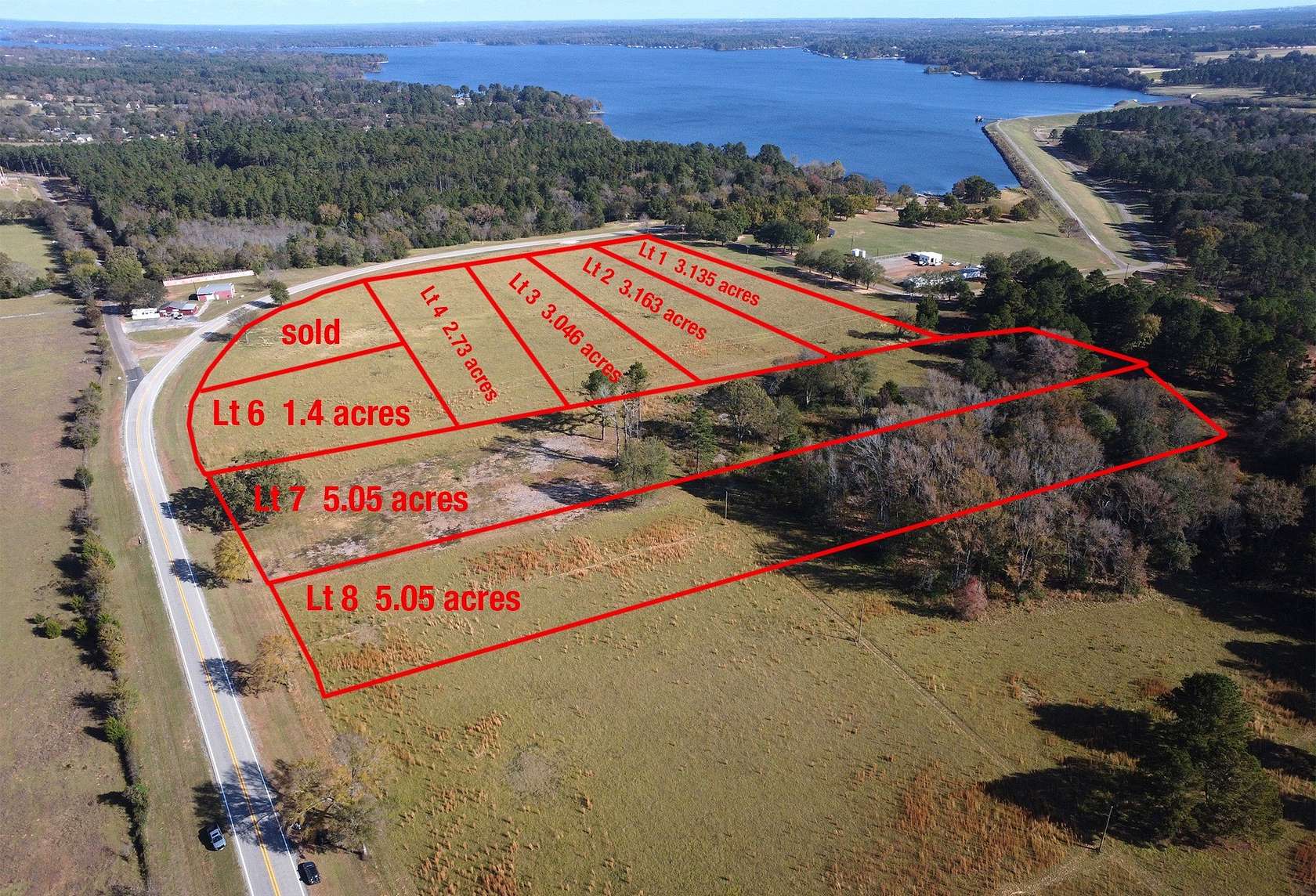 2.73 Acres of Residential Land for Sale in Frankston, Texas