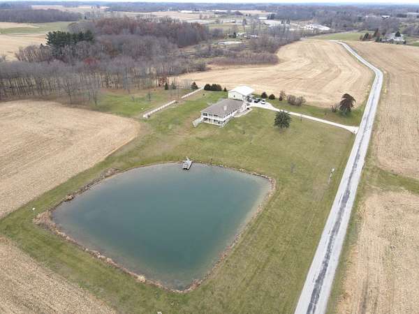 24 Acres of Land with Home for Sale in Warsaw, Indiana
