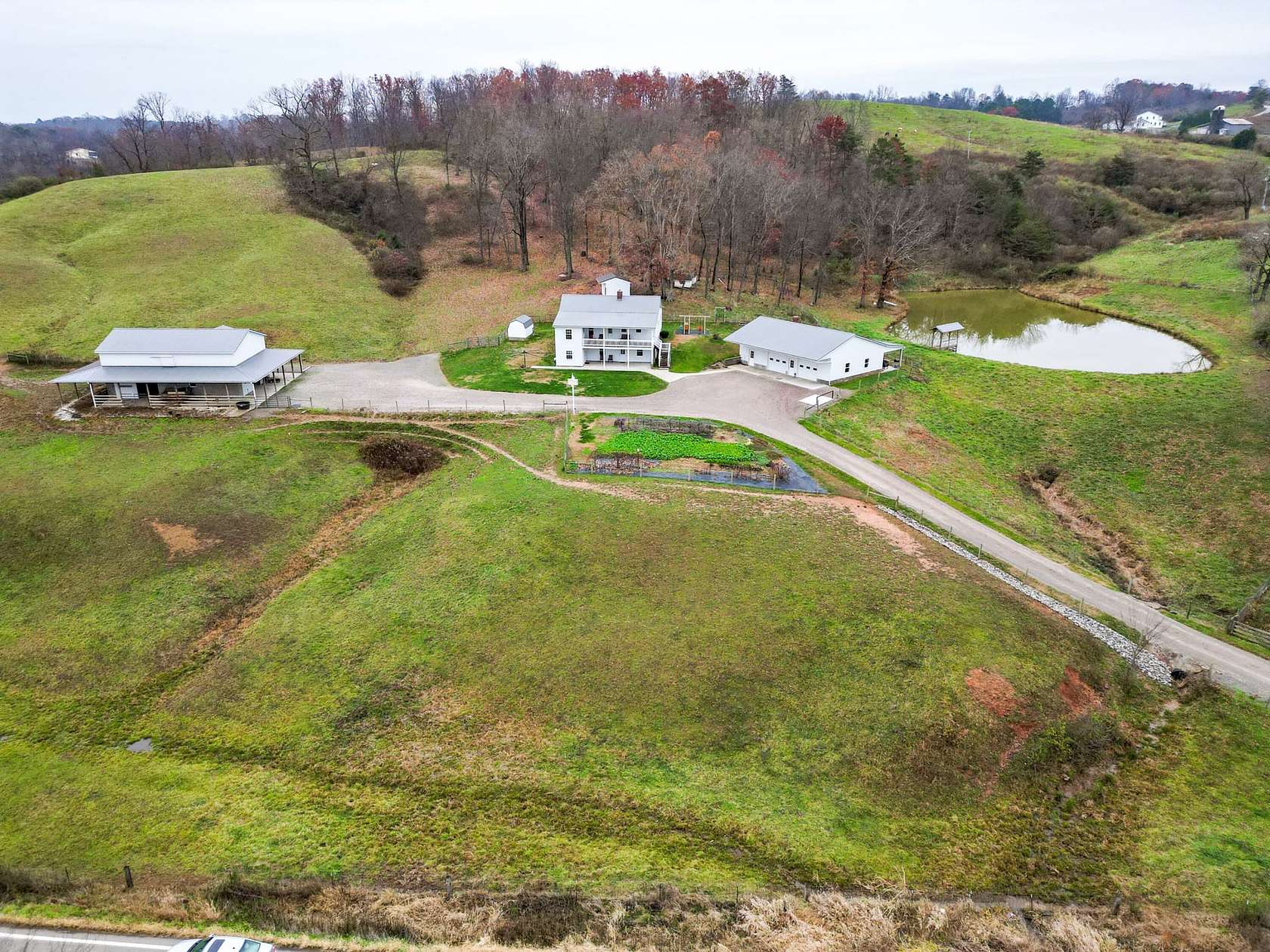 23 Acres of Land with Home for Sale in Patriot, Ohio