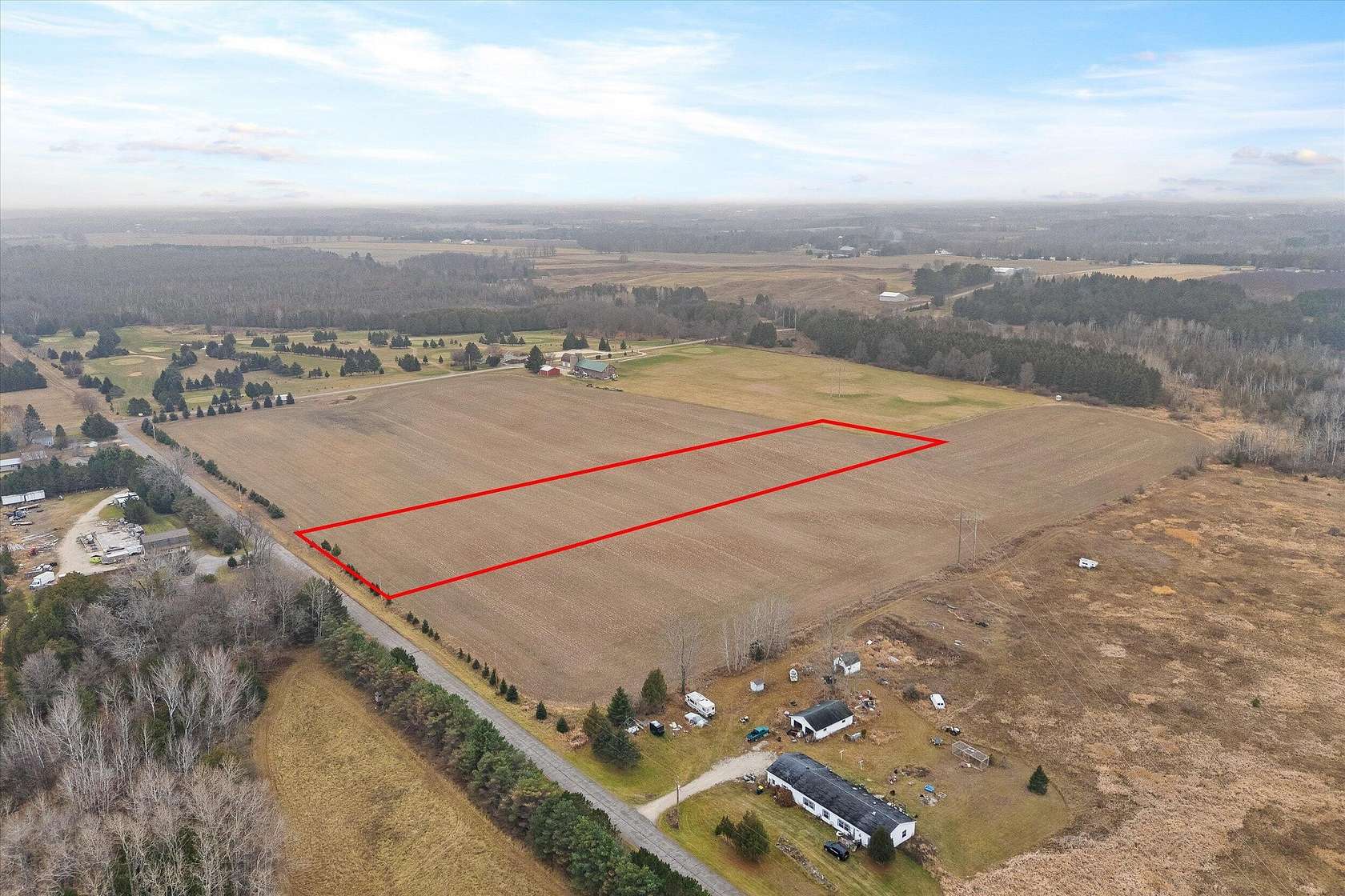 5 Acres of Agricultural Land for Sale in Sturgeon Bay, Wisconsin