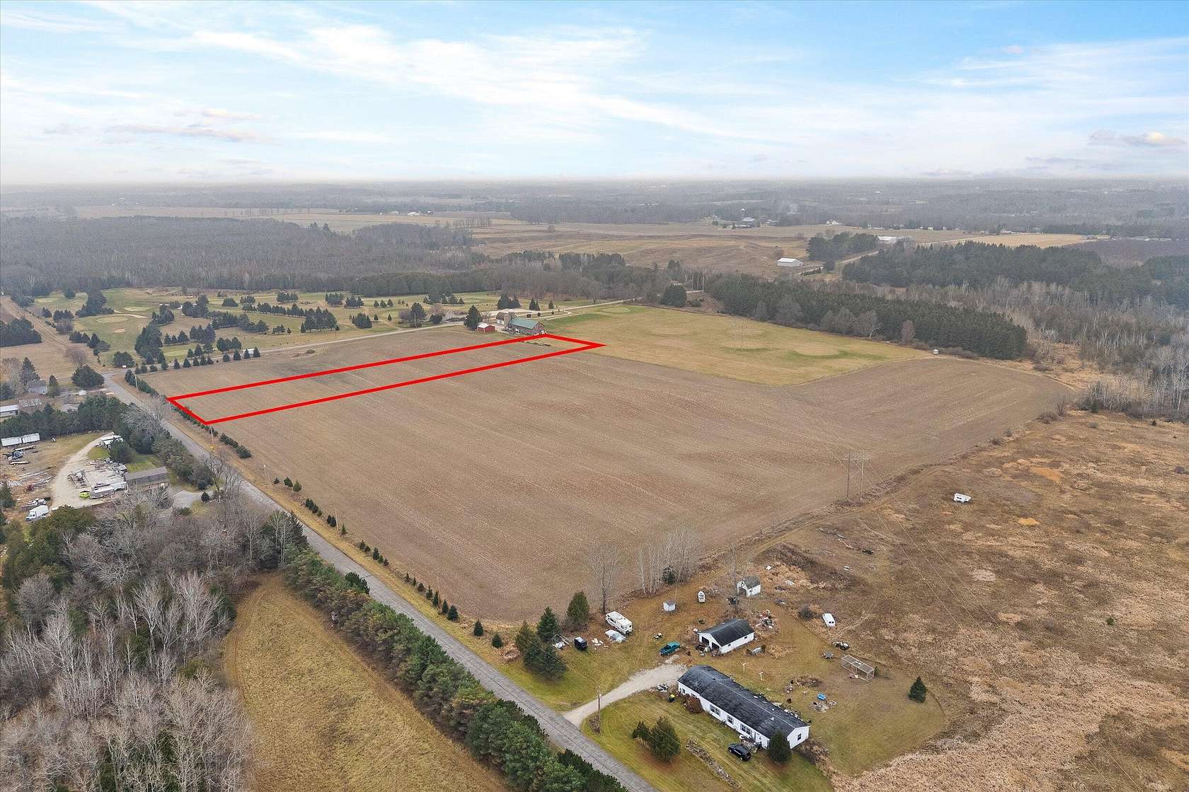 5 Acres of Agricultural Land for Sale in Sturgeon Bay, Wisconsin
