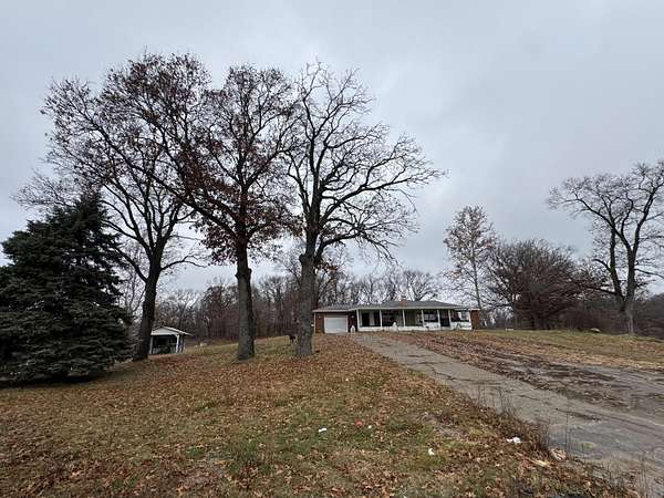 4.25 Acres of Residential Land with Home for Sale in Wheatfield, Indiana