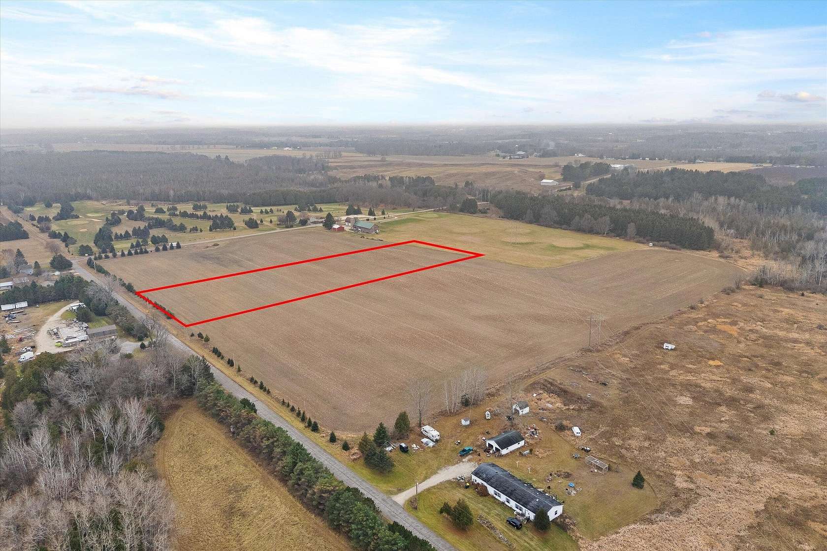 5 Acres of Agricultural Land for Sale in Sturgeon Bay, Wisconsin