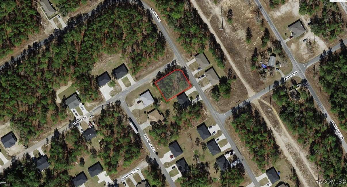 0.27 Acres of Residential Land for Sale in Citrus Springs, Florida